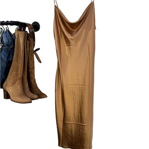 Petal and Pup copper dress NWT